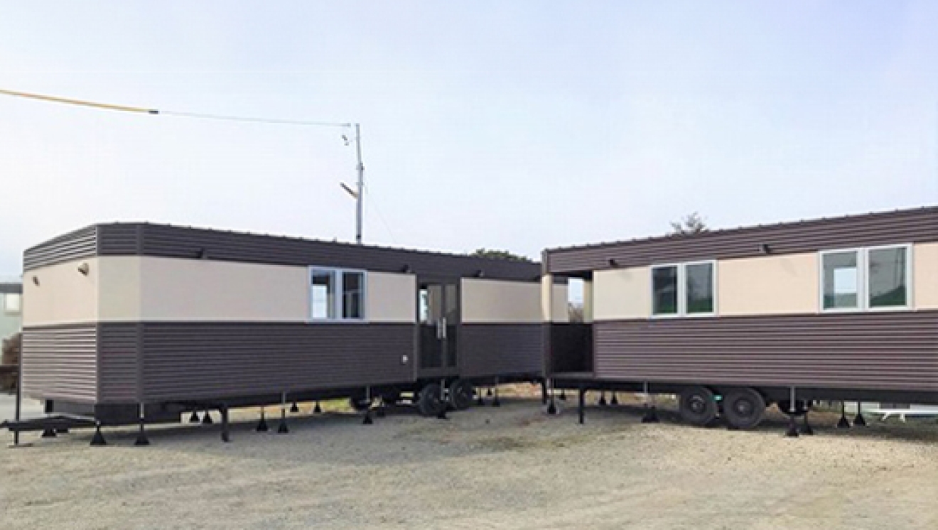 ルクラのトレーラーハウス:事務所・打ち合わせスペース(事務所・打ち合わせスペース)