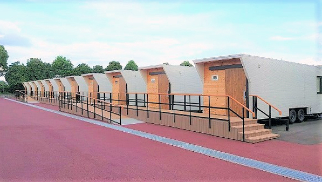 ルクラのトレーラーハウス:宿泊施設車(宿泊施設仕様車)