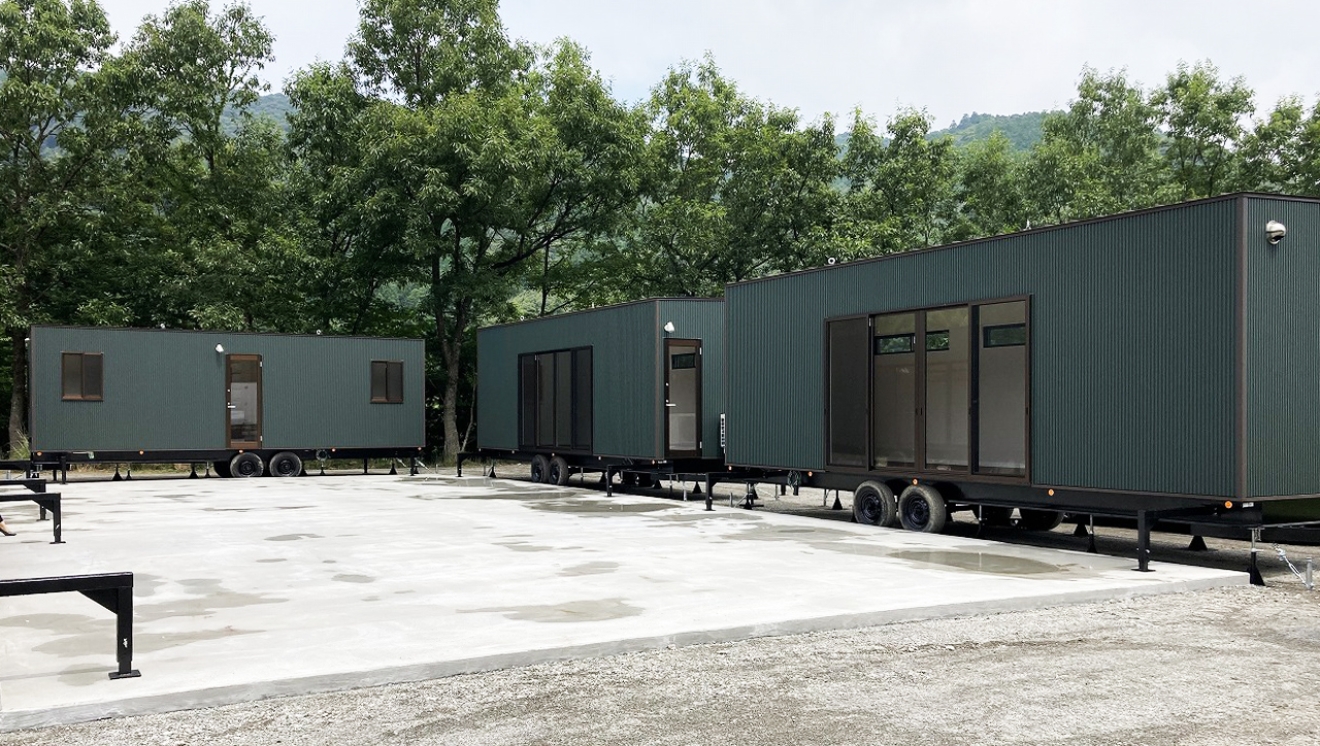 ルクラのトレーラーハウス:会社寮(会社寮仕様)