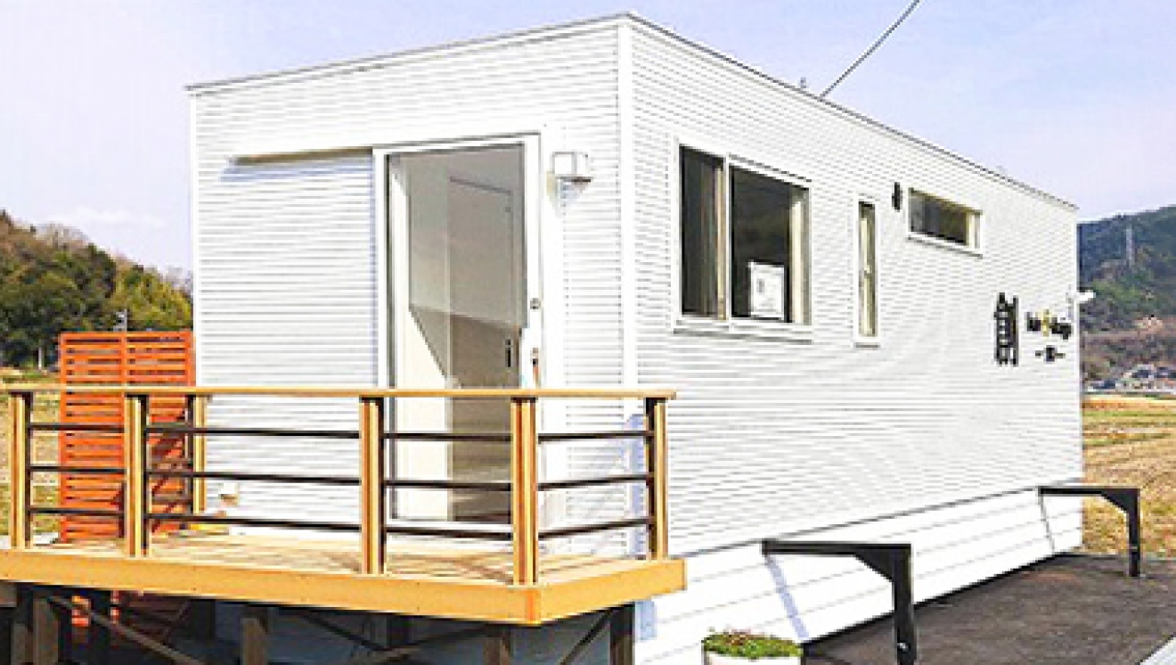 ルクラのトレーラーハウス:美容室タイプトレーラーハウス(美容室)