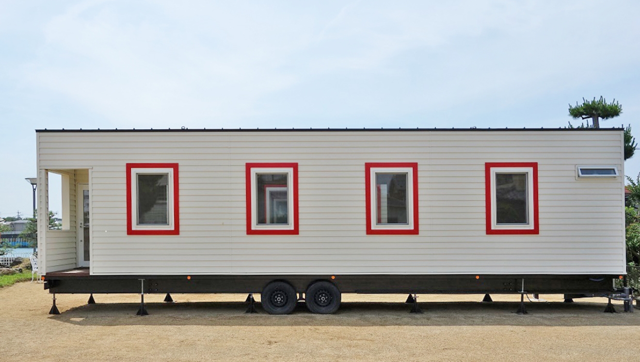 ルクラのトレーラーハウス:I企業様社員寮として 住居タイプトレーラーハウス(社員寮)