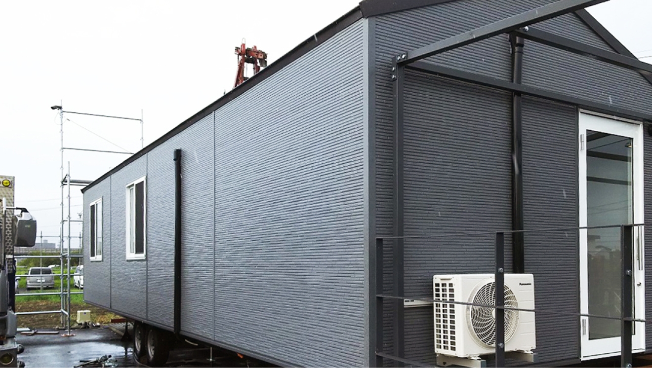 ルクラのトレーラーハウス:H様現場事務所タイプトレーラーハウス(事務所)